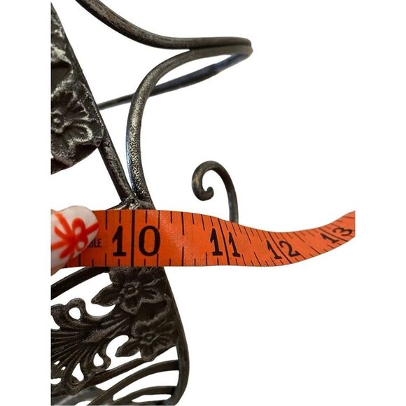 Wire Wicker Picnic Basket Home Decor Easter Decorations Gift - Picture 8 of 11